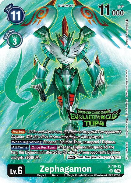 Zephagamon [ST18-12] (2024 Evolution Cup Top 4) [Starter Deck: Guardian Vortex] - Paradise Hobbies LLC