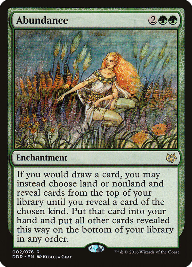 Abundance [Duel Decks: Nissa vs. Ob Nixilis] - Paradise Hobbies LLC