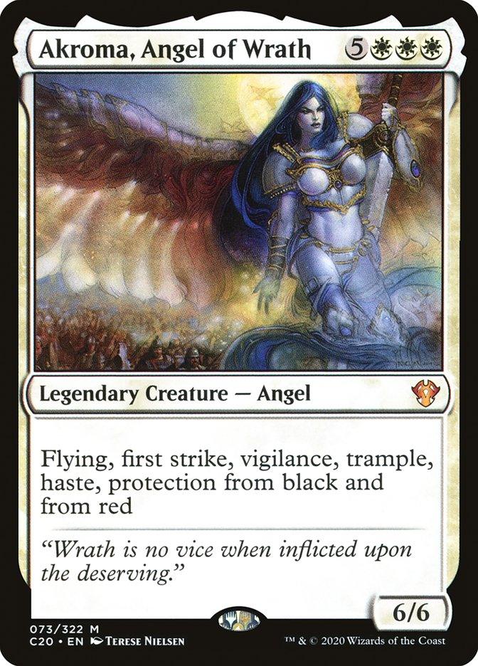 Akroma, Angel of Wrath [Commander 2020] - Paradise Hobbies LLC