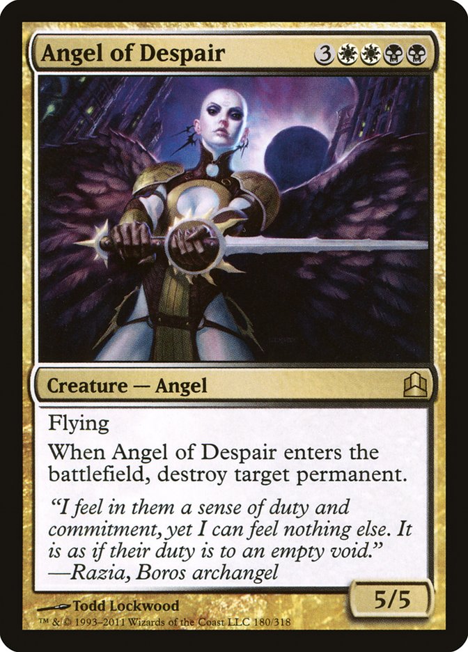 Angel of Despair [Commander 2011] - Paradise Hobbies LLC