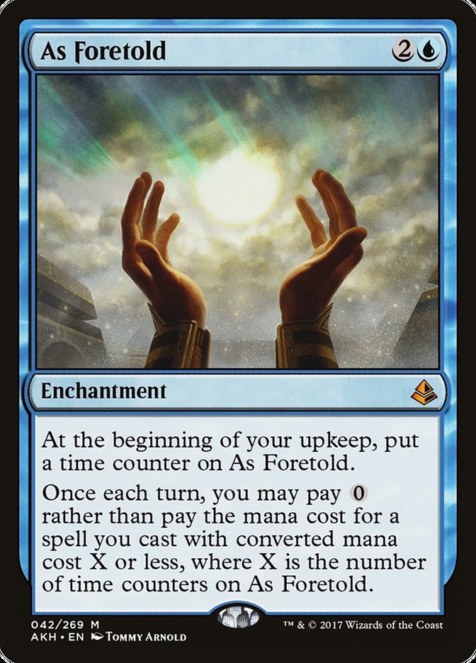 As Foretold [Amonkhet] - Paradise Hobbies LLC