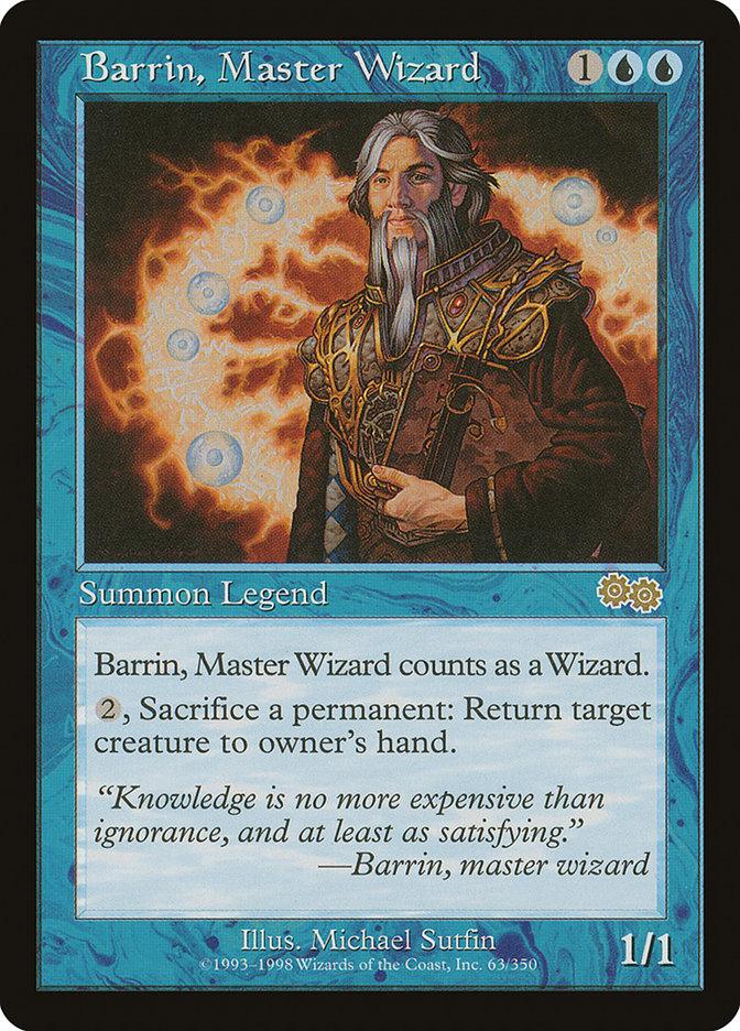 Barrin, Master Wizard [Urza's Saga] - Paradise Hobbies LLC