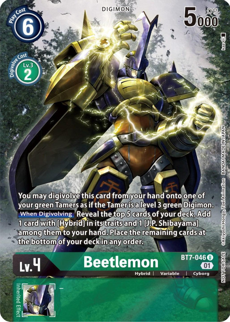 Beetlemon [BT7-046] (2nd Anniversary Frontier Card) [Next Adventure Promos] - Paradise Hobbies LLC