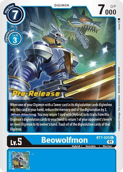 Beowolfmon [BT7-025] [Next Adventure Pre-Release Cards] - Paradise Hobbies LLC