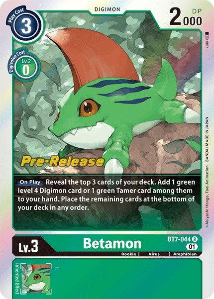 Betamon [BT7-044] [Next Adventure Pre-Release Cards] - Paradise Hobbies LLC