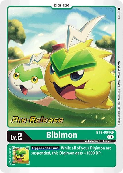 Bibimon [BT8-004] [New Awakening Pre-Release Cards] - Paradise Hobbies LLC