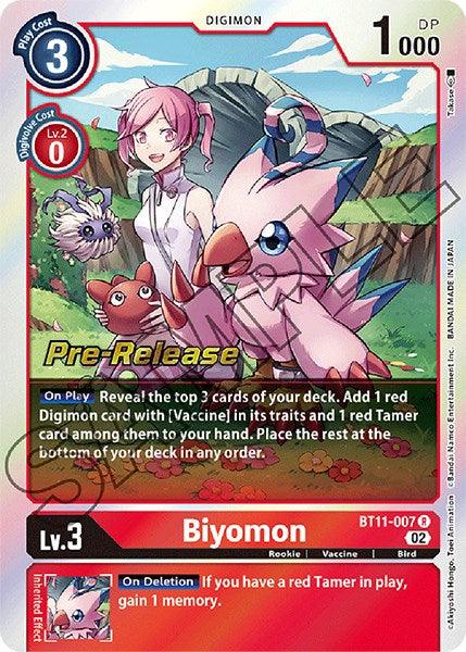 Biyomon [BT11-007] [Dimensional Phase Pre-Release Promos] - Paradise Hobbies LLC