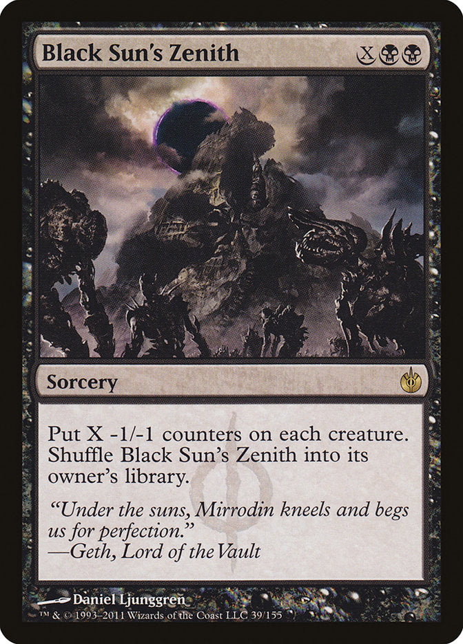 Black Sun's Zenith [Mirrodin Besieged] - Paradise Hobbies LLC