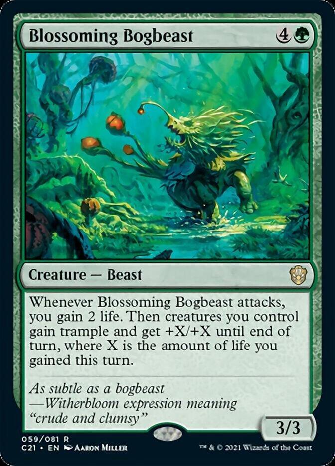 Blossoming Bogbeast [Commander 2021] - Paradise Hobbies LLC