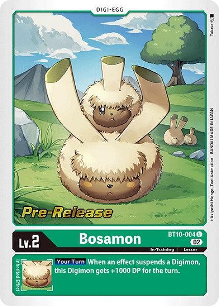 Bosamon [BT10-004] [Xros Encounter Pre-Release Cards] - Paradise Hobbies LLC