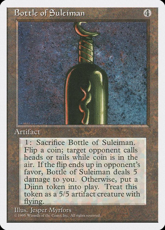 Bottle of Suleiman [Fourth Edition] - Paradise Hobbies LLC