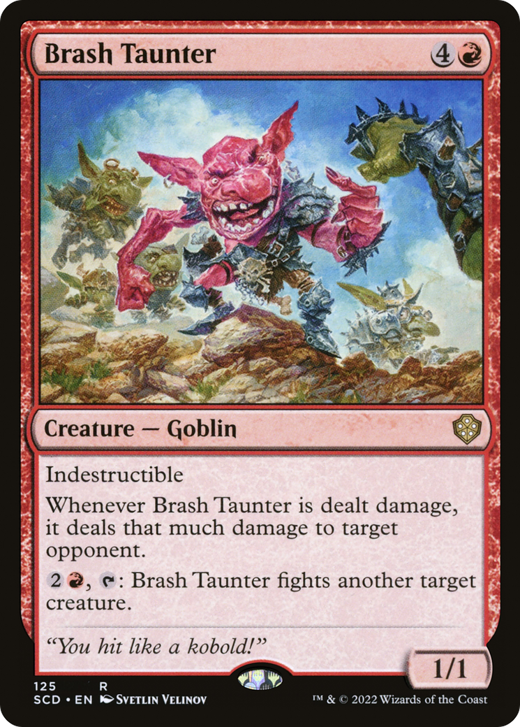 Brash Taunter [Starter Commander Decks] - Paradise Hobbies LLC