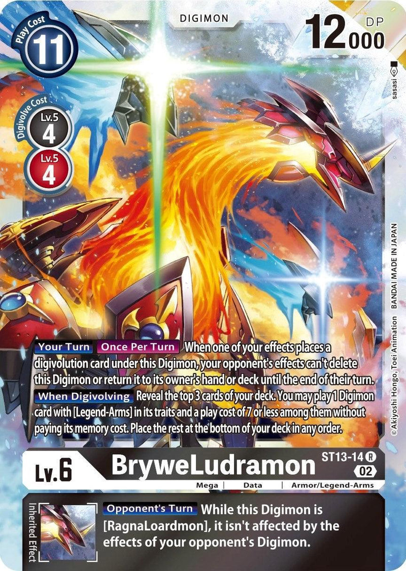 BryweLudramon [ST13-14] [Starter Deck: Ragnaloardmon] - Paradise Hobbies LLC