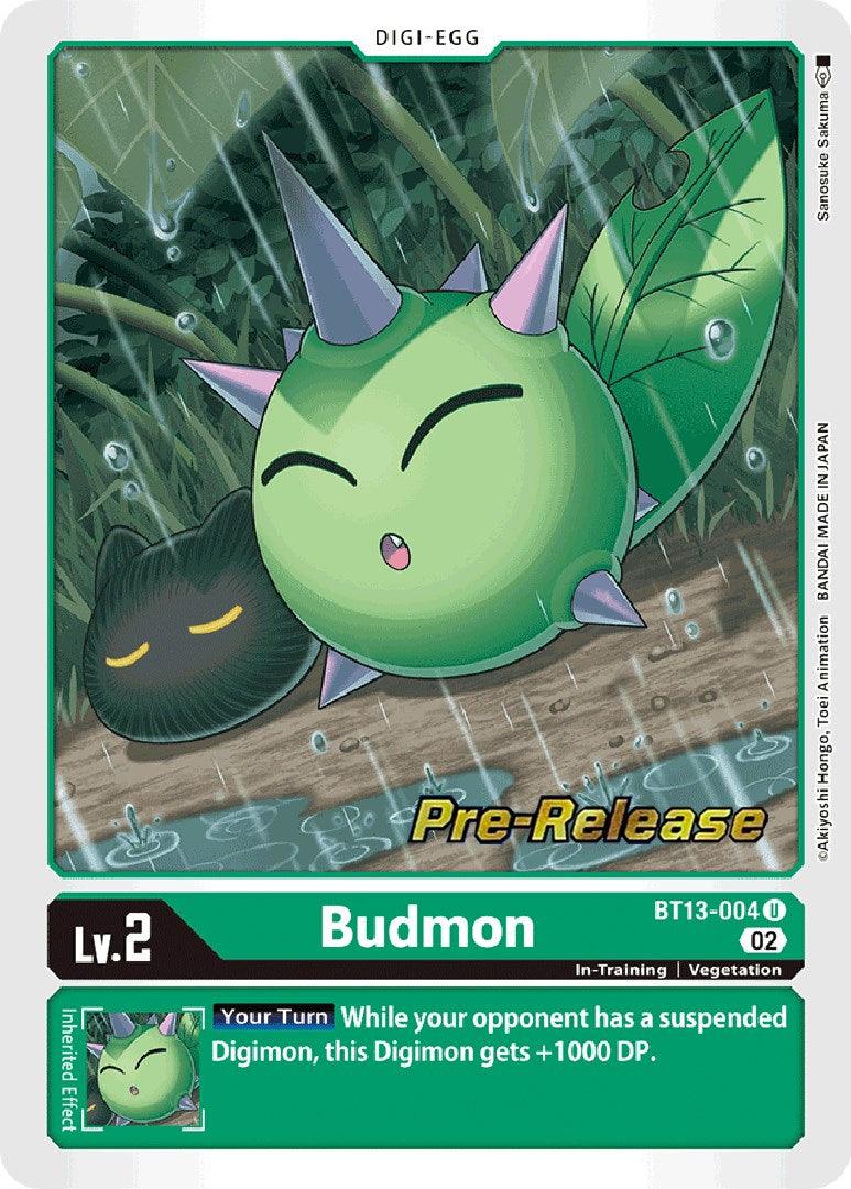 Budmon [BT13-004] [Versus Royal Knight Booster Pre-Release Cards] - Paradise Hobbies LLC