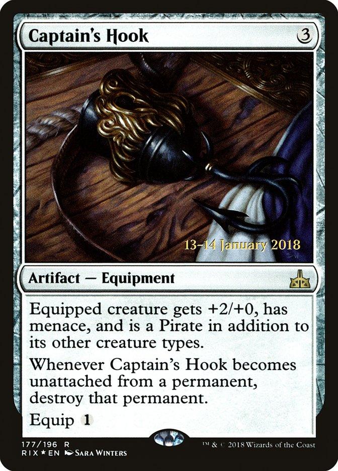 Captain's Hook [Rivals of Ixalan Prerelease Promos] - Paradise Hobbies LLC