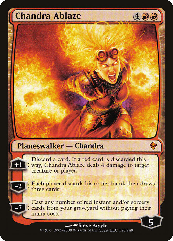 Chandra Ablaze [Zendikar] - Paradise Hobbies LLC