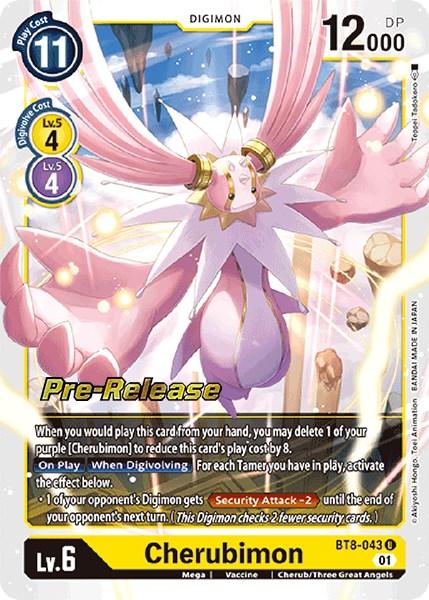 Cherubimon [BT8-043] [New Awakening Pre-Release Cards] - Paradise Hobbies LLC