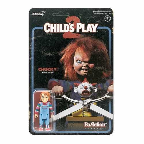 Child's Play ReAction Figures - Evil Chucky (Blood Splatter) - Paradise Hobbies LLC