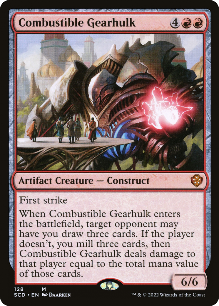 Combustible Gearhulk [Starter Commander Decks] - Paradise Hobbies LLC