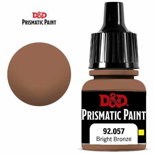 D&D Prismatic Paint: Bright Bronze (Metallic) 92.057 - Paradise Hobbies LLC