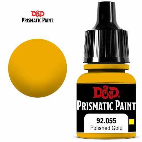 D&D Prismatic Paint: Polished Gold (Metallic) 92.055 - Paradise Hobbies LLC