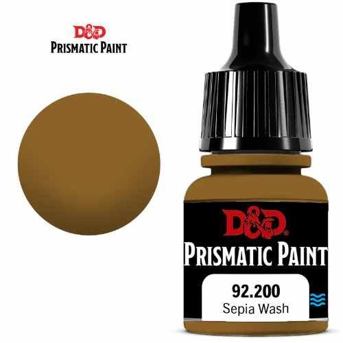 D&D Prismatic Paint: Sepia Wash 92.200 - Paradise Hobbies LLC