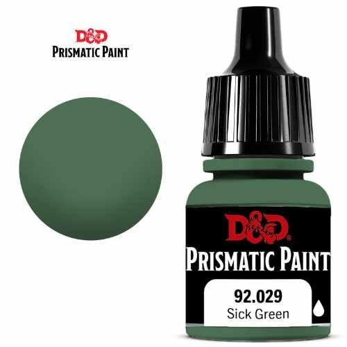 D&D Prismatic Paint: Sick Green 92.029 - Paradise Hobbies LLC