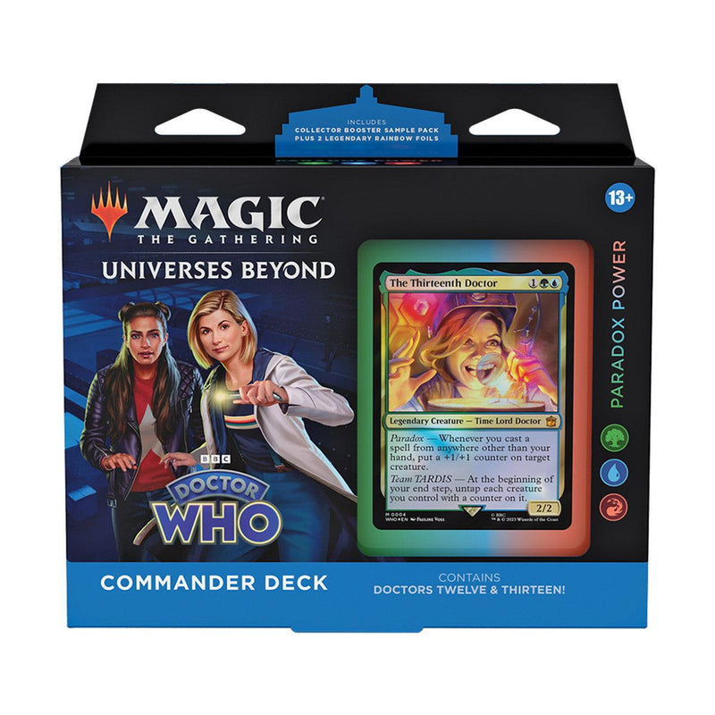 Doctor Who - Commander Deck (Blast from the Past) - Paradise Hobbies LLC