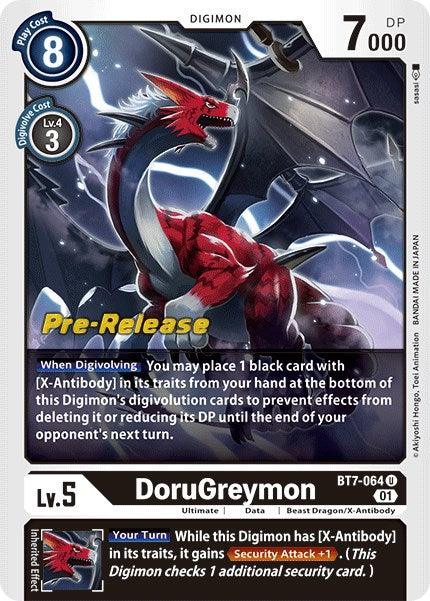 DoruGreymon [BT7-064] [Next Adventure Pre-Release Cards] - Paradise Hobbies LLC