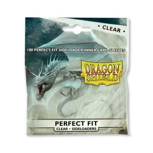 Dragon Shield: Perfect Fit Side Load Clear - Clear (100) - Paradise Hobbies LLC