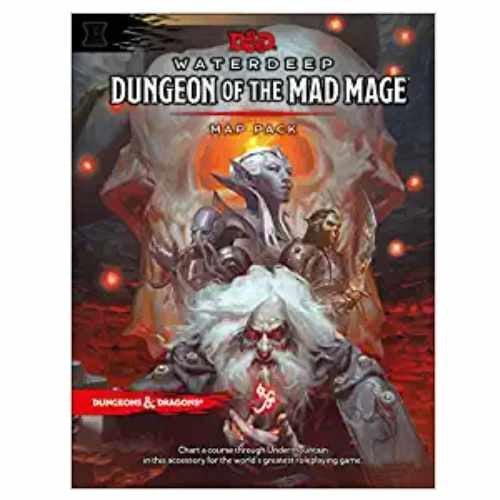 Dungeons & Dragons RPG: Waterdeep - Dungeon of the Mad Mage Map Pack - Paradise Hobbies LLC