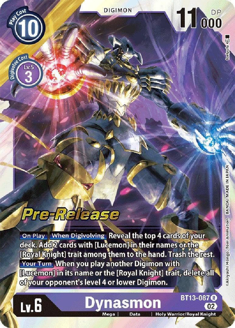 Dynasmon [BT13-087] [Versus Royal Knight Booster Pre-Release Cards] - Paradise Hobbies LLC