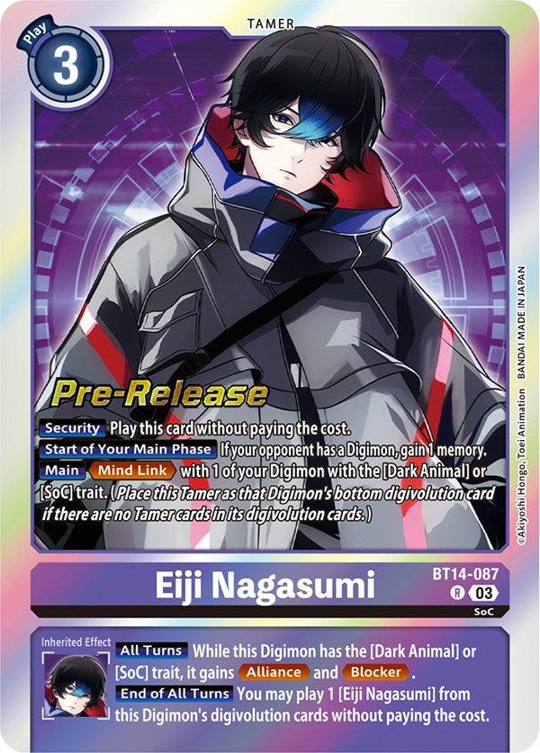 Eiji Nagasumi [BT14-087] [Blast Ace Pre-Release Cards] - Paradise Hobbies LLC