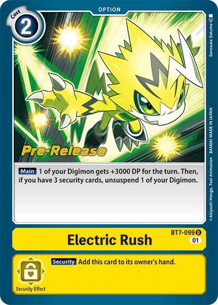 Electric Rush [BT7-099] [Next Adventure Pre-Release Cards] - Paradise Hobbies LLC