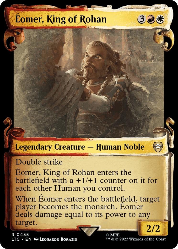 Eomer, King of Rohan [The Lord of the Rings: Tales of Middle-Earth Commander Showcase Scrolls] - Paradise Hobbies LLC