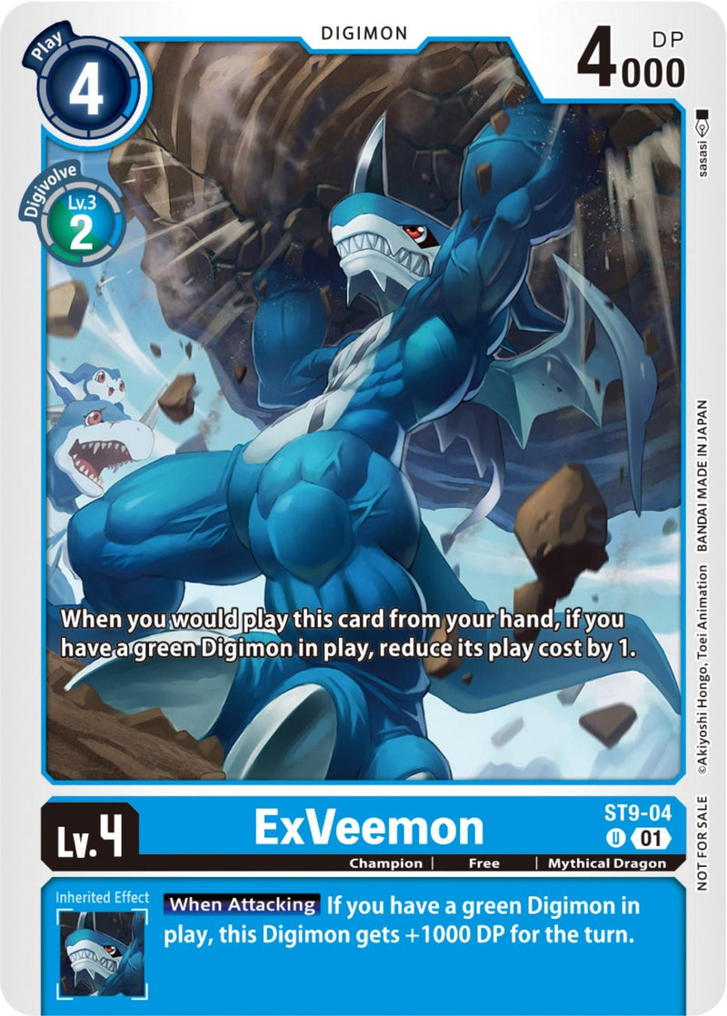 ExVeemon [ST9-04] (NYCC 2023 Demo Deck) [Starter Deck: Ultimate Ancient Dragon] - Paradise Hobbies LLC