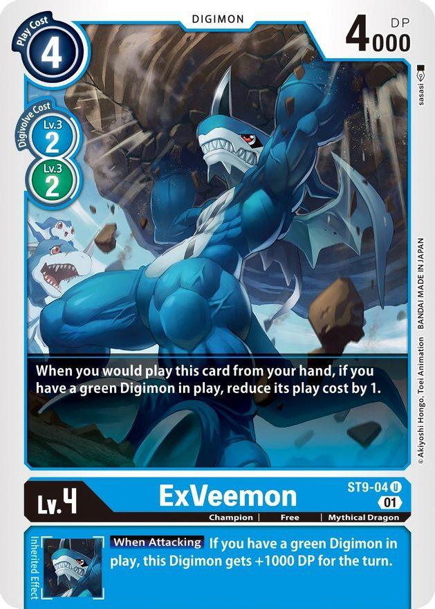 ExVeemon [ST9-04] [Starter Deck: Ultimate Ancient Dragon] - Paradise Hobbies LLC