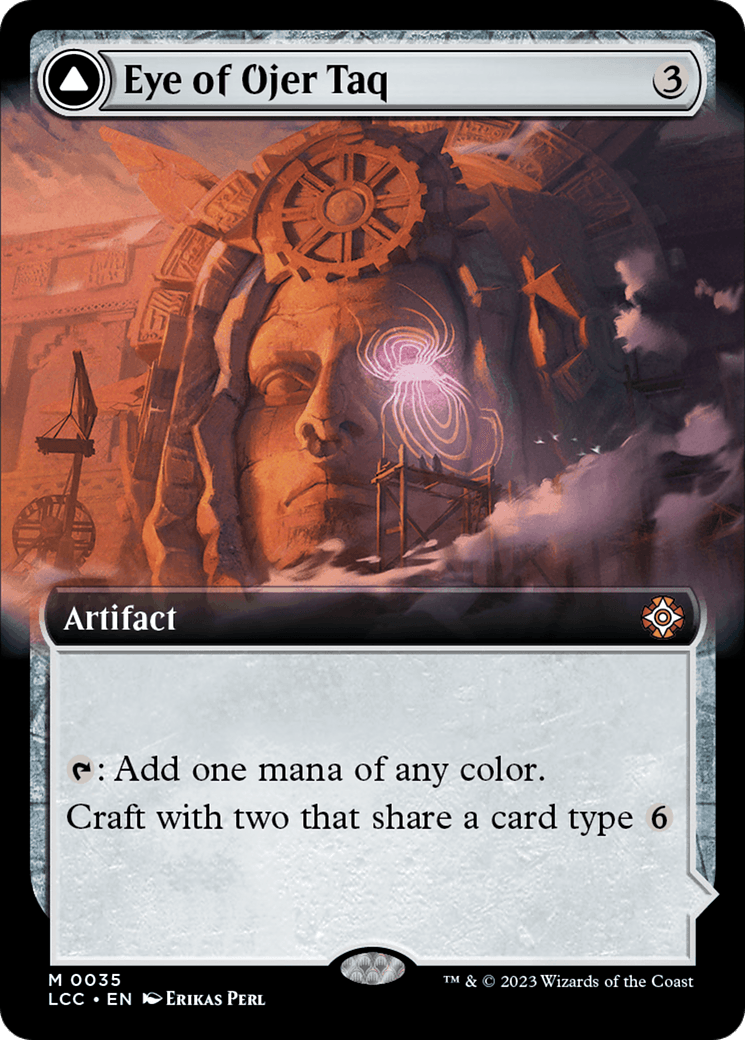 Eye of Ojer Taq // Apex Observatory (Extended Art) [The Lost Caverns of Ixalan Commander] - Paradise Hobbies LLC