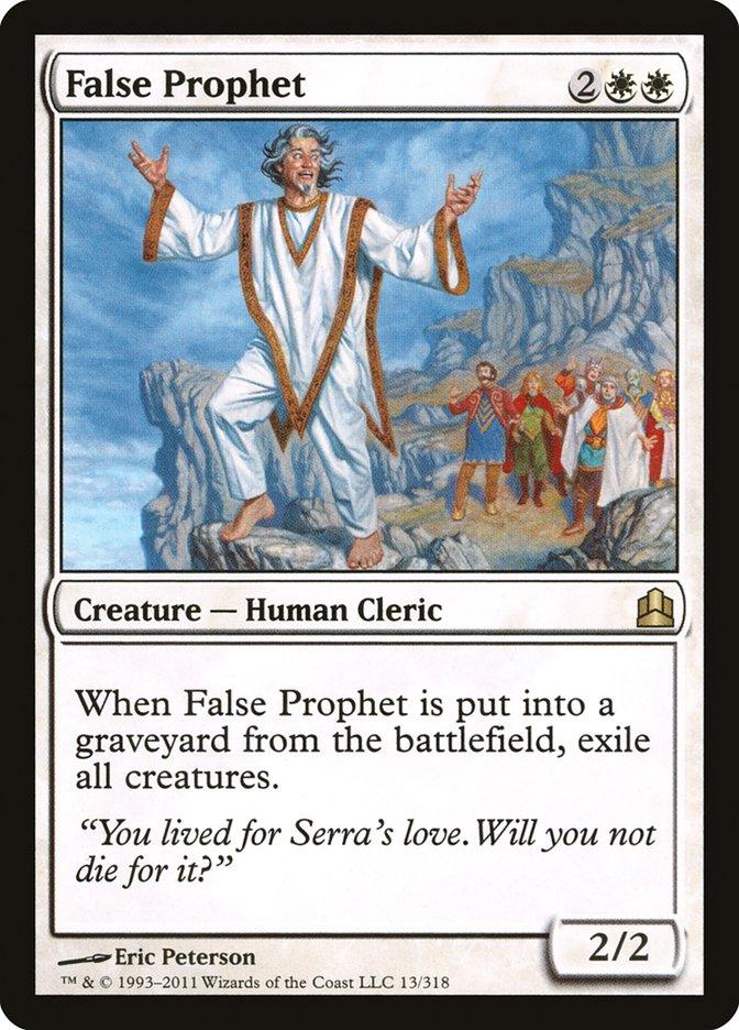 False Prophet [Commander 2011] - Paradise Hobbies LLC