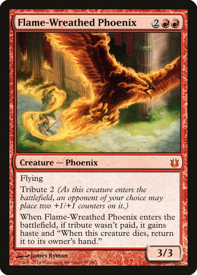 Flame-Wreathed Phoenix [Born of the Gods] - Paradise Hobbies LLC