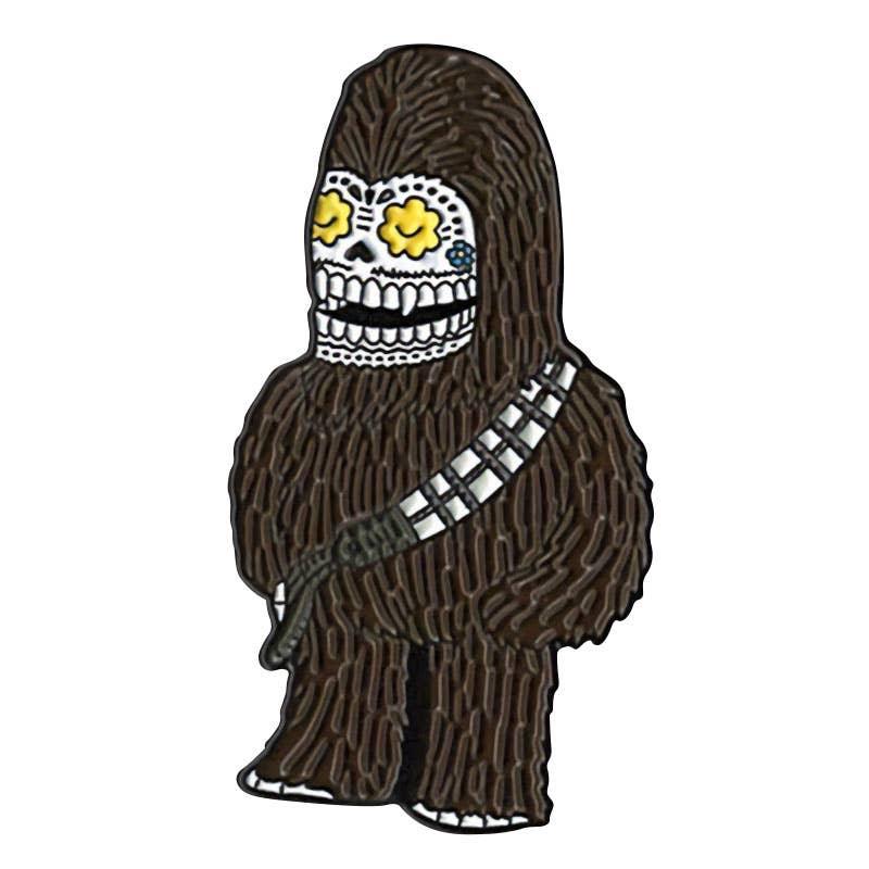 Fresh Prints of CT - Chewbacca Enamel Pin - Paradise Hobbies LLC