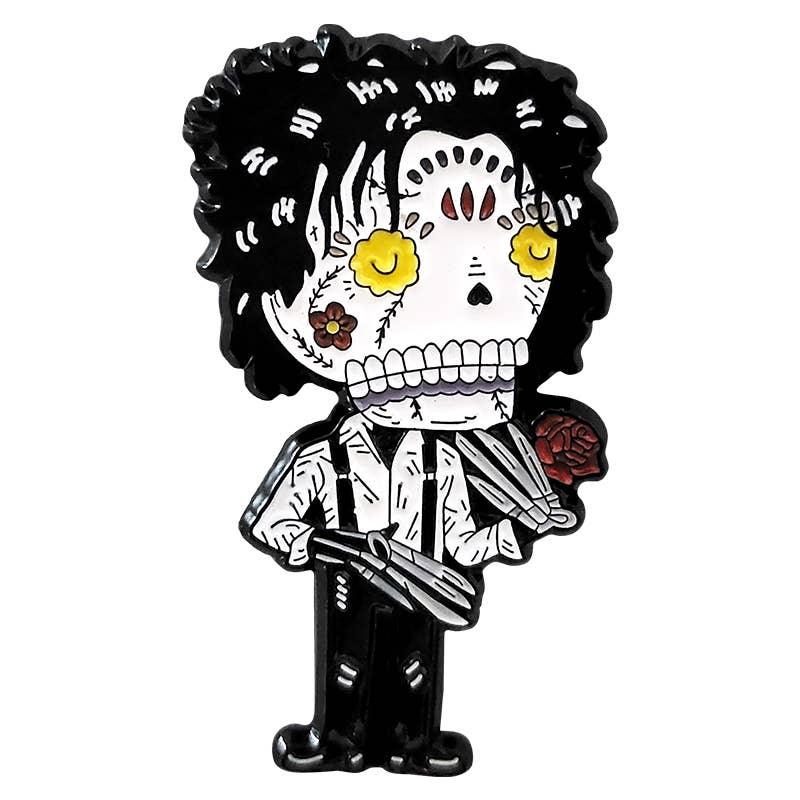 Fresh Prints of CT - Edward Scissorhands Enamel Pin - Paradise Hobbies LLC