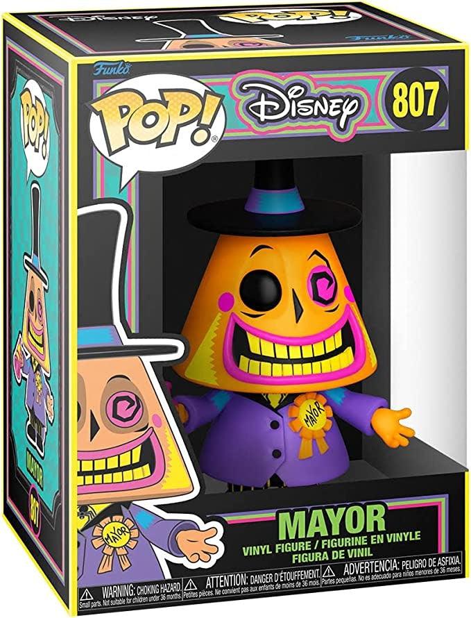 Funko Pop! Disney: The Nightmare Before Christmas - Mayor (Blacklight) - Paradise Hobbies LLC