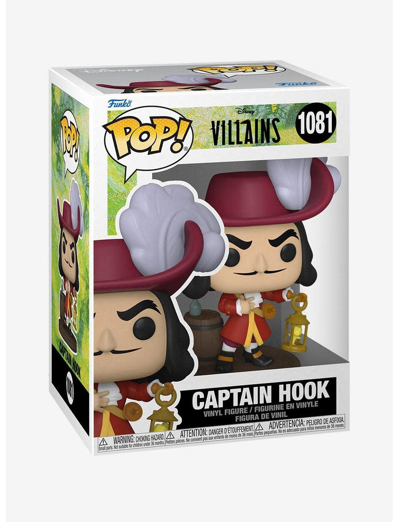 Funko Pop! Disney Villains Captain Hook - Paradise Hobbies LLC