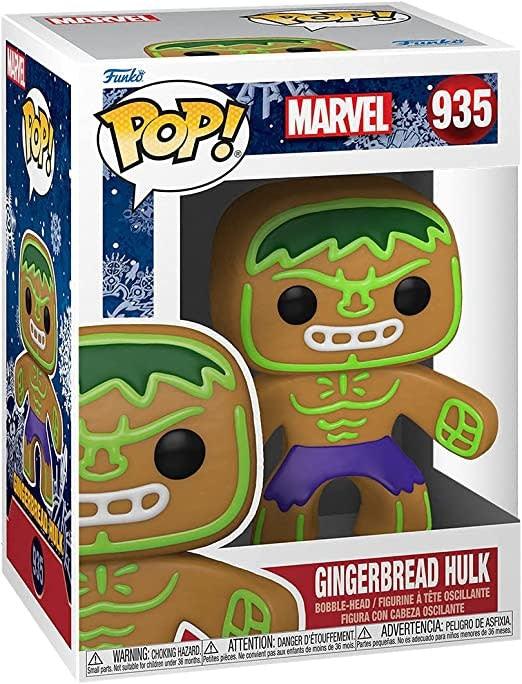 Funko Pop! Marvel: Gingerbread Hulk - Paradise Hobbies LLC