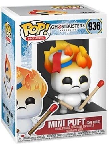 Funko Pop! MOVIES: Ghostbusters: Afterlife - Mini Puft on Fire - Paradise Hobbies LLC