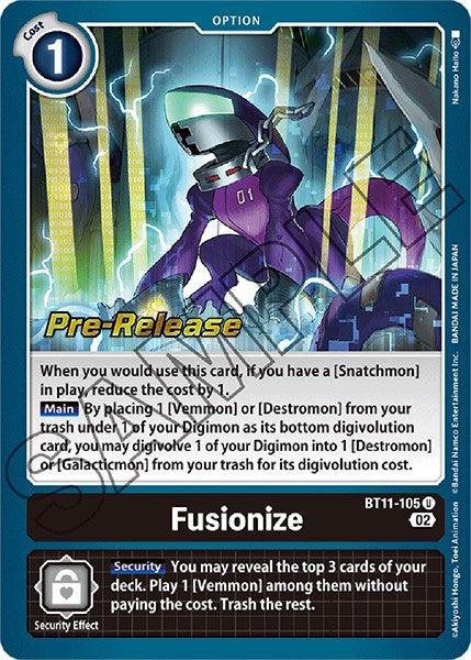 Fusionize [BT11-105] [Dimensional Phase Pre-Release Promos] - Paradise Hobbies LLC