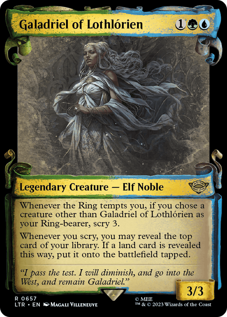 Galadriel of Lothlorien [The Lord of the Rings: Tales of Middle-Earth Showcase Scrolls] - Paradise Hobbies LLC