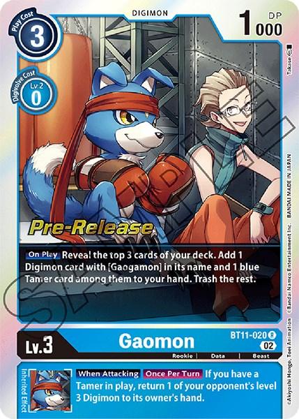 Gaomon [BT11-020] [Dimensional Phase Pre-Release Promos] - Paradise Hobbies LLC