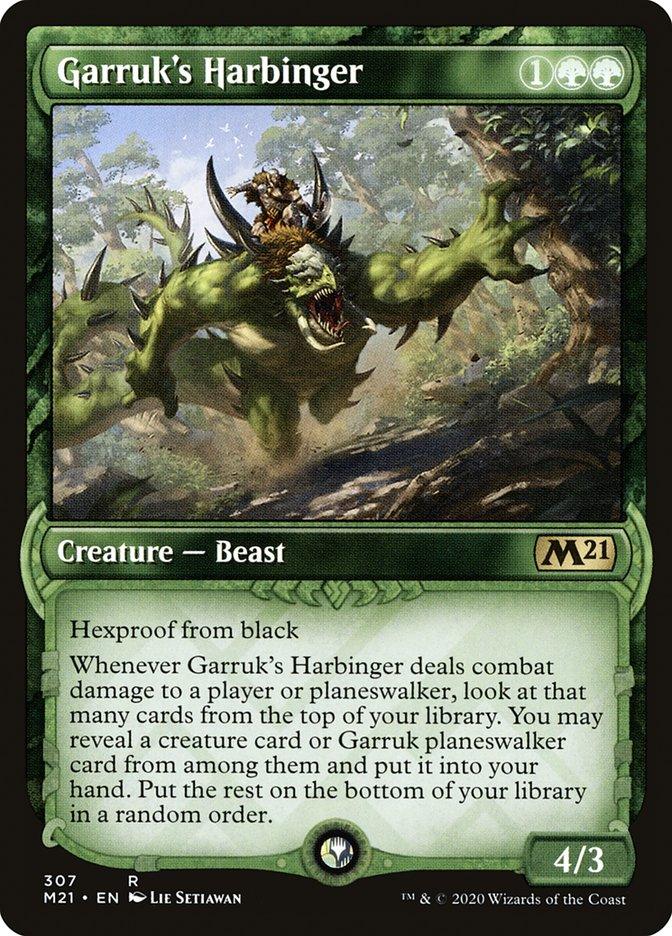 Garruk's Harbinger (Showcase) [Core Set 2021] - Paradise Hobbies LLC